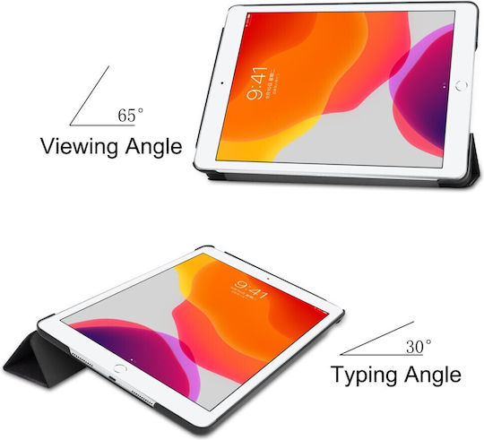 Tri-Fold Flip Cover Μαύρη (iPad 2019/2020/2021 10.2'')