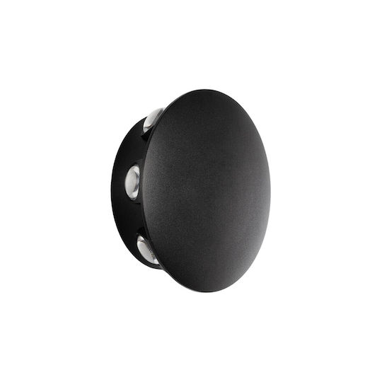 GloboStar Sol Schutz-Wandmontiertes Außenbeleuchtung Integrierte LED 16W 2700K 16x5.5x16cm GloboStar Sol Schutz-Wandmontiertes Außenbeleuchtung Integrierte LED 16W 2700K 16x5.5x16cm