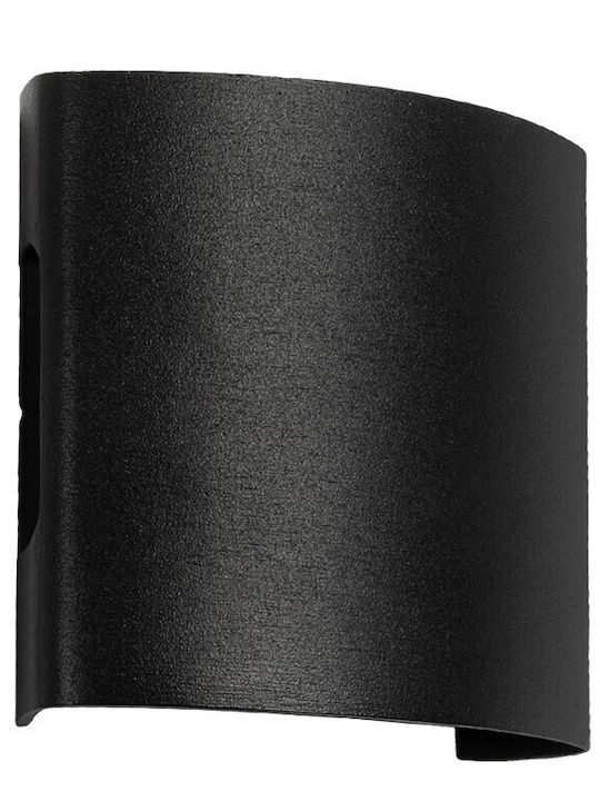 GloboStar Sixoad Wasserdicht Wandmontierte Außenbeleuchtung LED 4W 2700K 8,5x3,5x8cm