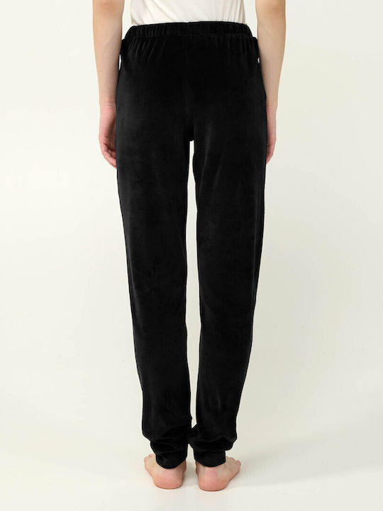 Vamp Winter Women's Pyjama Pants Blue Blazer
