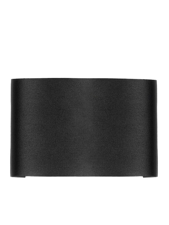 GloboStar Sixoad Wall-Mounted Outdoor Lighting LED IP65 8W with Warm White Light Double Beam 12x4x8cm