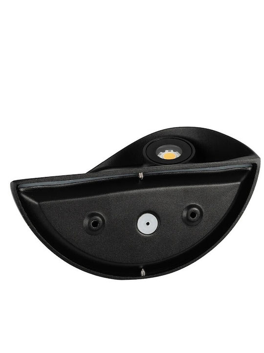 GloboStar Selene Wall-Mounted Outdoor Lighting LED IP65 5W with Warm White Light 20x9x12cm