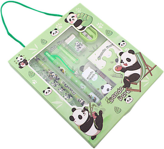 Σετ Σχολικά Θέμα Panda Park 9sxo14