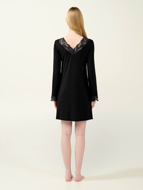 Vamp Winter Women's Nightdress Red Windsor