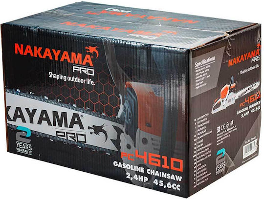 Nakayama PC4610 5.5кг с шина 45см и Easy Start