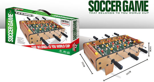 Wooden Football Tabletop L50xW25xH18cm