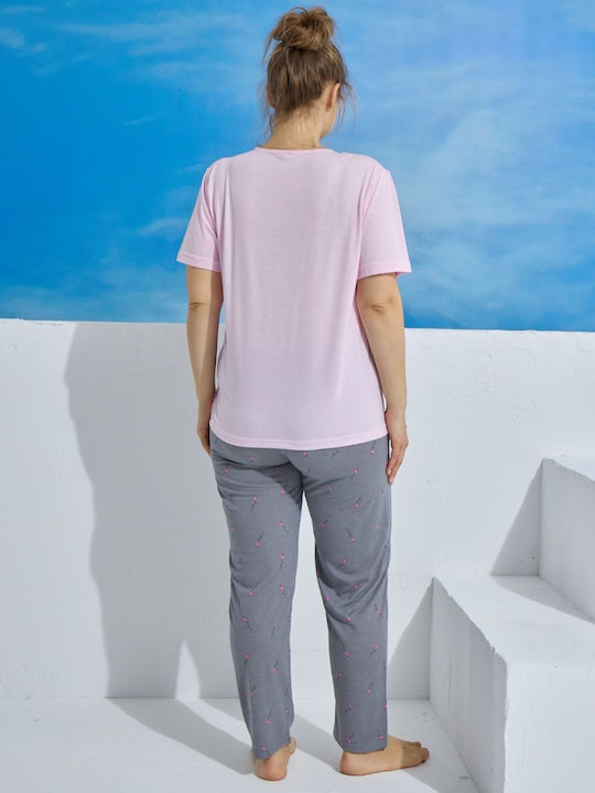 PijaMood Set Pijamale pentru Femei Pink