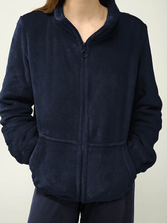 Vamp Winter Women's Pyjama Jacket Blue