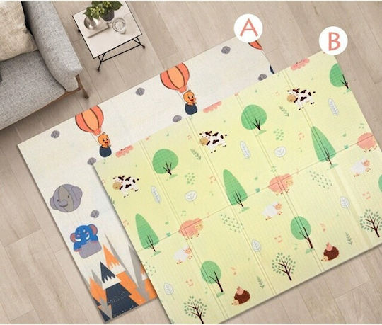Spielmatte Weiß 180x200cm Dicke 15mm
