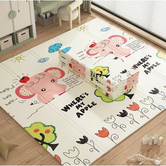 Χαλάκι Δραστηριοτήτων Πράσινο 180x200cm Πάχους 15mm