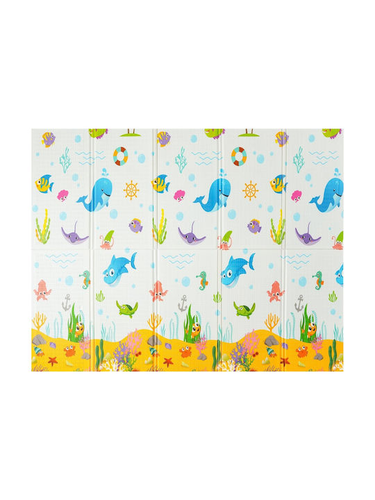 Spielmatte Hellblau 180x200cm Dicke 15mm