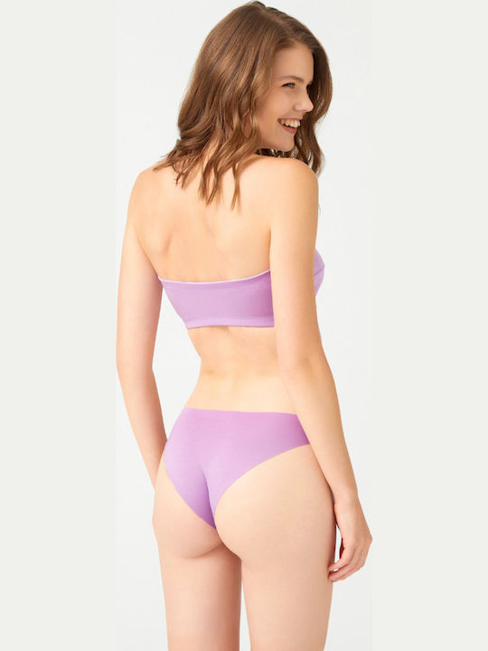Femeie Slip fără cusături Lilac