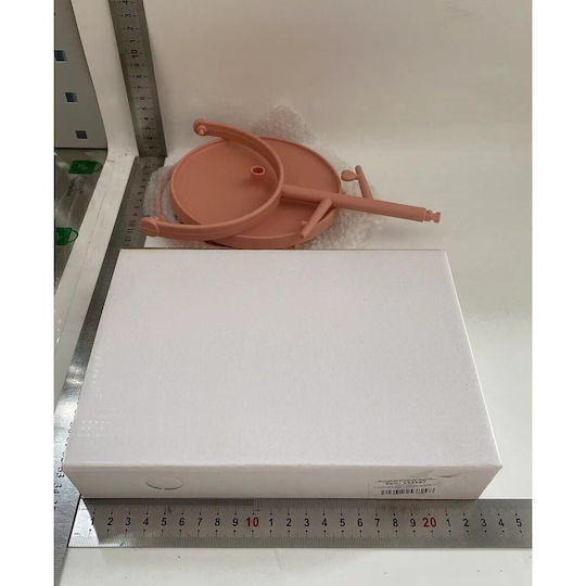Καθρέπτης Μακιγιάζ με Φως 31x14.5cm Ροζ