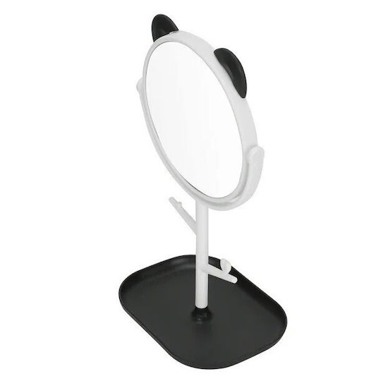 Oglindă de machiaj 30x16.5cm Alb