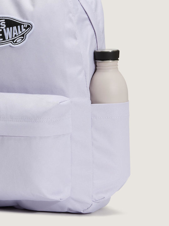 Vans Old Skool Classic School Bag Backpack Junior High-High School Purple with Water Bottle Holder 22Liters