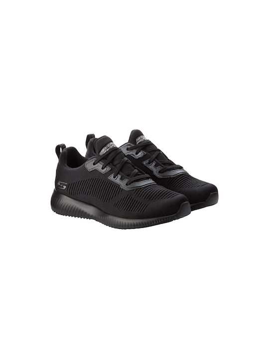 Skechers Bobs Squad Tough Talk 32504-BBK Sport Shoes Running Black