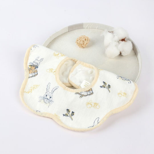 Lätzchen aus 100% Baumwolle White