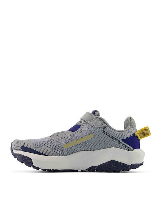 Dynasoft Nitrel Kinder Sportschuhe Laufen mit Bügel- und Schleifenverschluss Gray