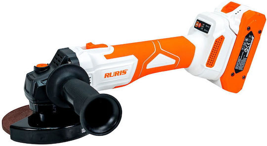 Ruris RMX4125 Τροχός 125mm Μπαταρίας Brushless με Ρύθμιση Στροφών 20V Solo