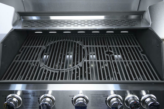Elite BBQ5100 Gas Grill with 5 pcs 18kW and Side Burner