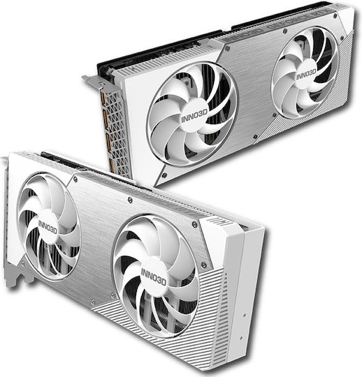 Inno 3D GeForce RTX 5060 8GB GDDR7 TWIN X2 OC White Κάρτα Γραφικών