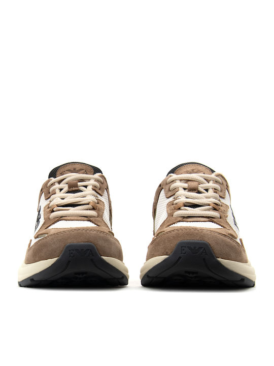 Emporio Armani Turnschuhe Brown-beige