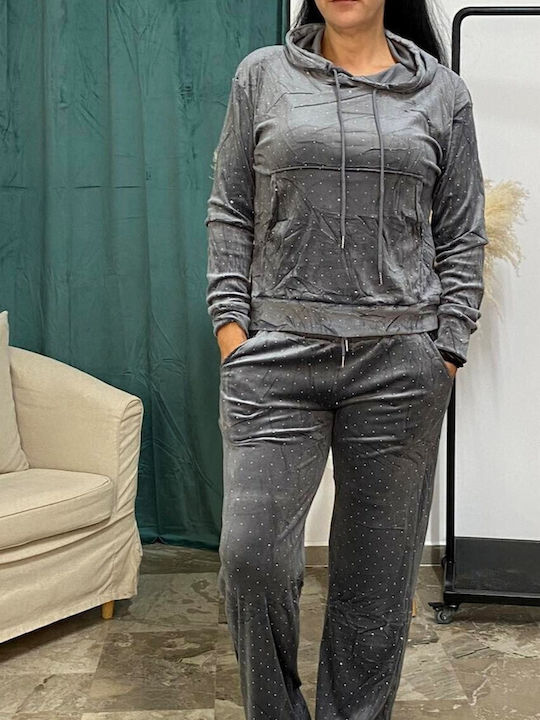 Damen Spark Grey Set mit Hose