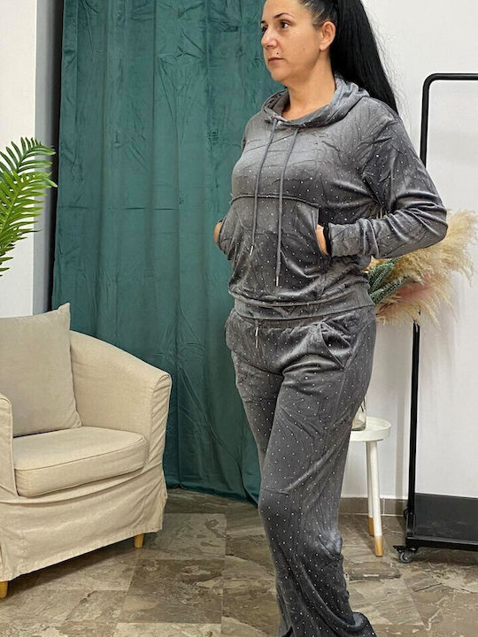 Damen Spark Grey Set mit Hose