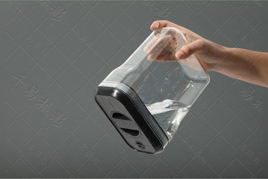 Getreideglas mit Kunststoffdeckel Transparent 2000ml