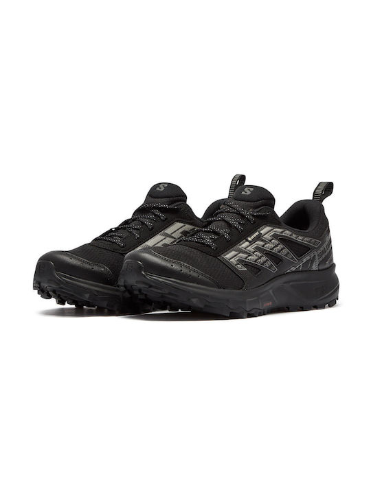 Wander GTX Ανδρικά Αθλητικά Παπούτσια Trail Running Μαύρα Αδιάβροχα με Μεμβράνη Gore-Tex