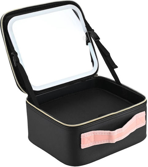 Foxy Cosmetic Case Black H11.5xW26xD23cm