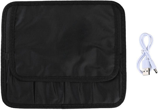Foxy Cosmetic Case Black H11.5xW26xD23cm