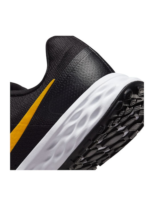 Revolution 6 Next Nature Sport Shoes Running Black / Light Silver / White / University Gold