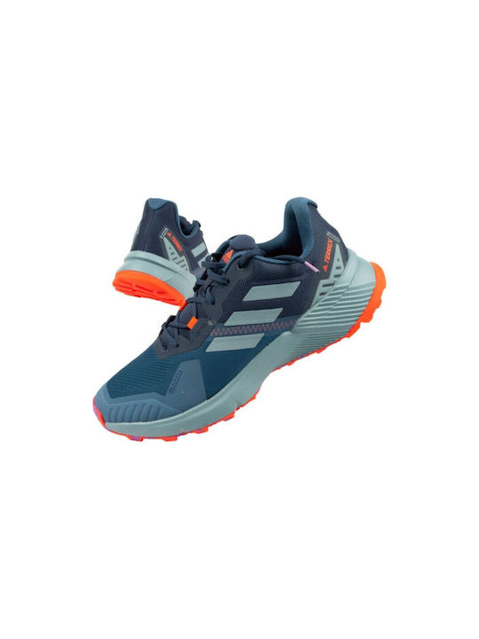 Terrex Soulstride Bărbați Pantofi sport Trail Running Wonder Steel / Magic Grey Met / Impact Orange
