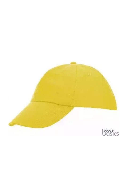 About Basics Παιδικό Καπέλο Jockey Κίτρινο