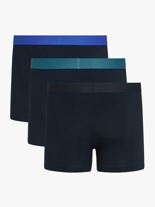 Ανδρικά Μποξεράκια Μπλε Μαρίν 3Pack