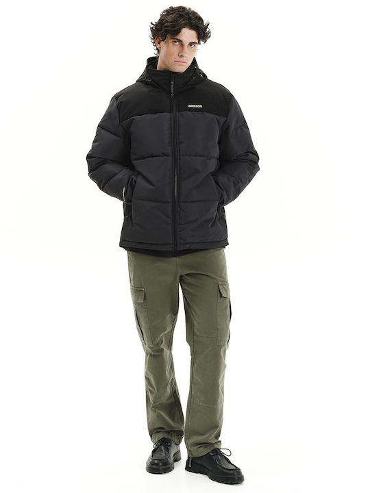 Winter Jacket Puffer Waterproof Ebony/Black