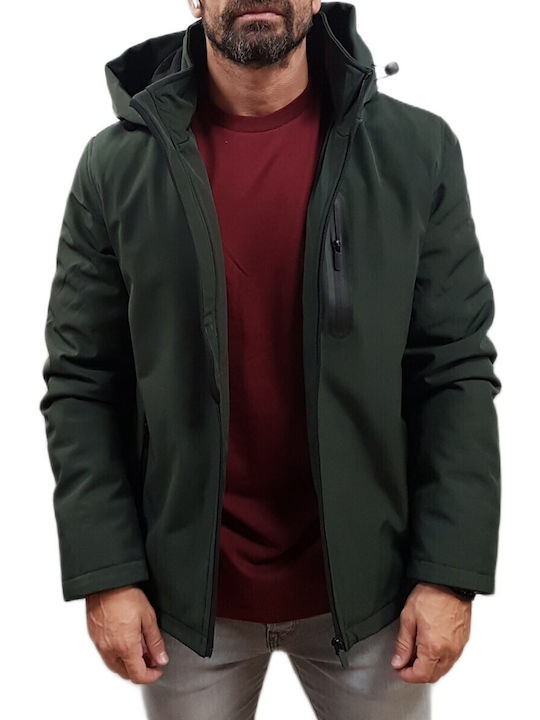 Biston Μπουφάν Dk Green, Khaki