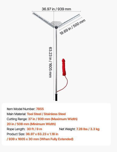 Vevor SCPSBK5FT203S26DUV0 Kutter