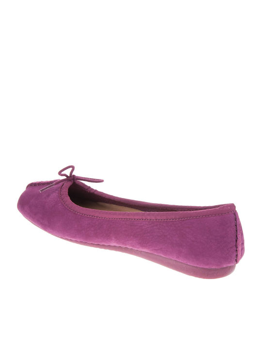 Freckle Ice Damen Ballerinas in Lila Farbe
