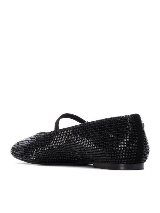 Ballerinas With strap Black