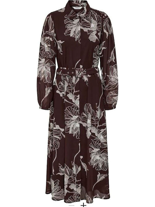 Life Maxi Shirt Dress Chicory Coffee