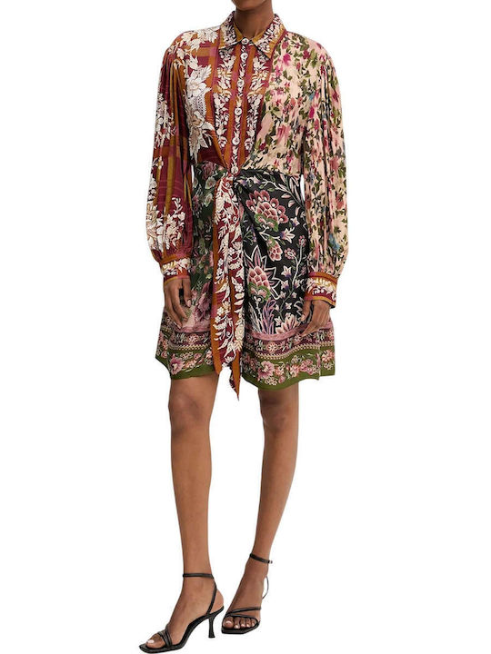 Mini Σεμιζιέ Φόρεμα Floral