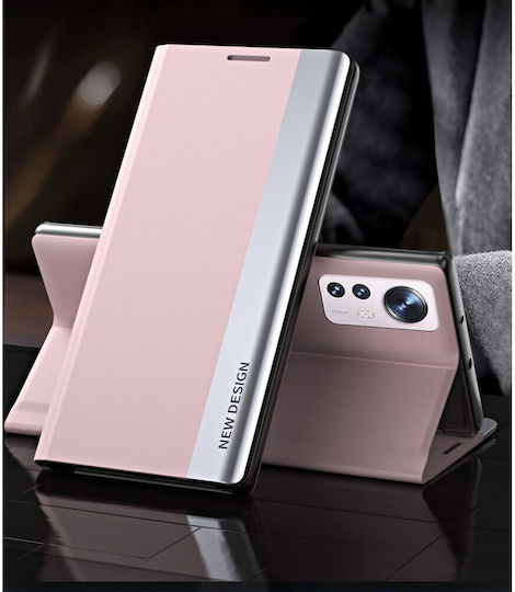 New Design Book Metalic Roz (Xiaomi 12 Pro)