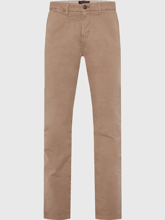 Hose Chino Elastisch Beige