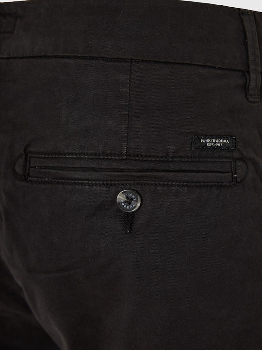 Trousers Chino in Regular Fit Black