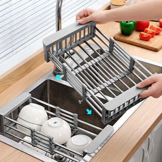 Gray Kitchen Sink Colander