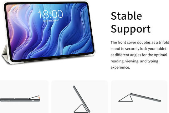 Teclast Θήκη Προστασίας Case-t60plus Tablet T60 Plus Γκρι