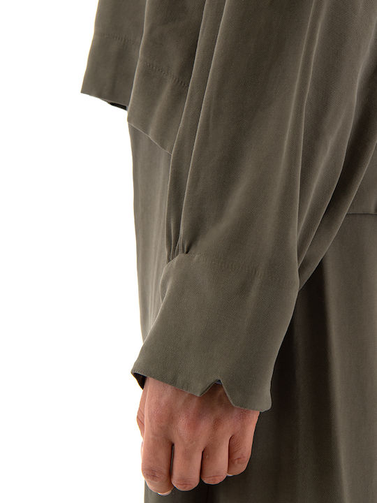 Women's Long Sleeve Shirt Khaki