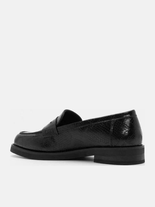 Damen Mokassins in Schwarz Farbe